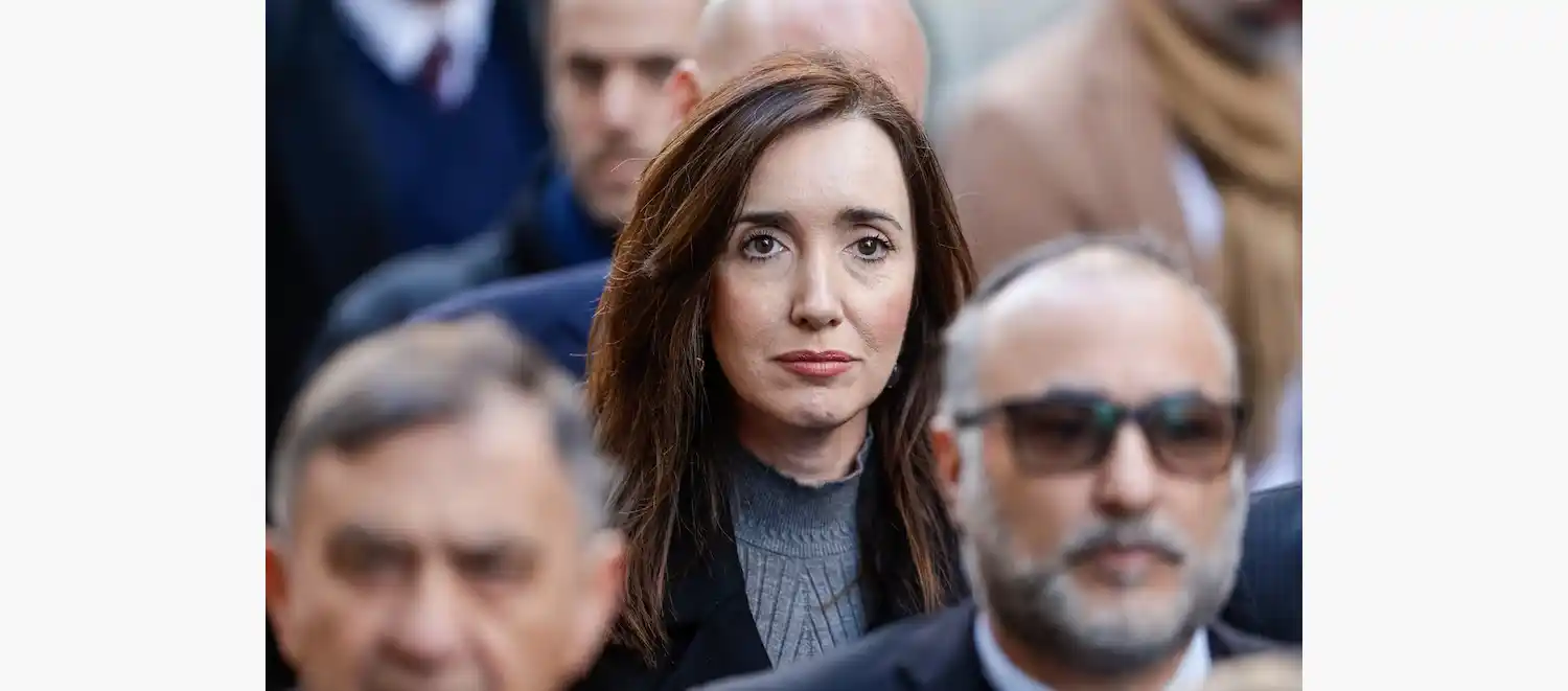 La vicepresidenta Victoria Villarruel (Foto: EFE/ Juan Ignacio Roncoroni)