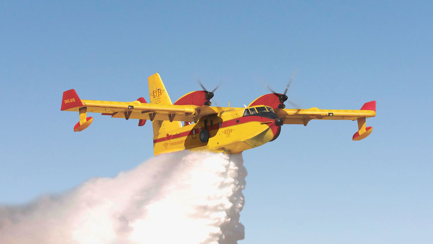 Francia adquiere dos DHC-515 para la lucha contra incendios forestales