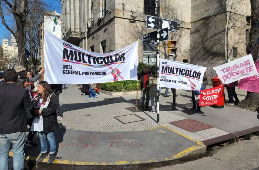 SUTEBA Multicolor adhirió al paro anunciado por Provincia