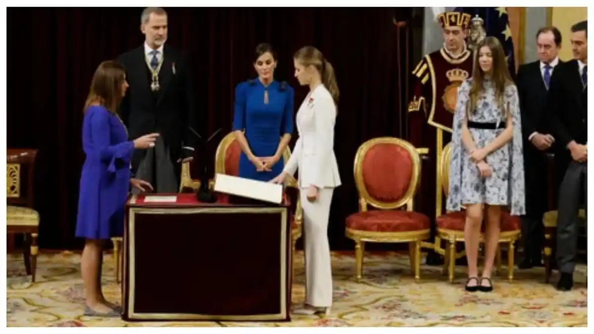 Leonor es oficialmente la sucesora al trono de España: la princesa juró cumplir con sus deberes ante el Parlamento