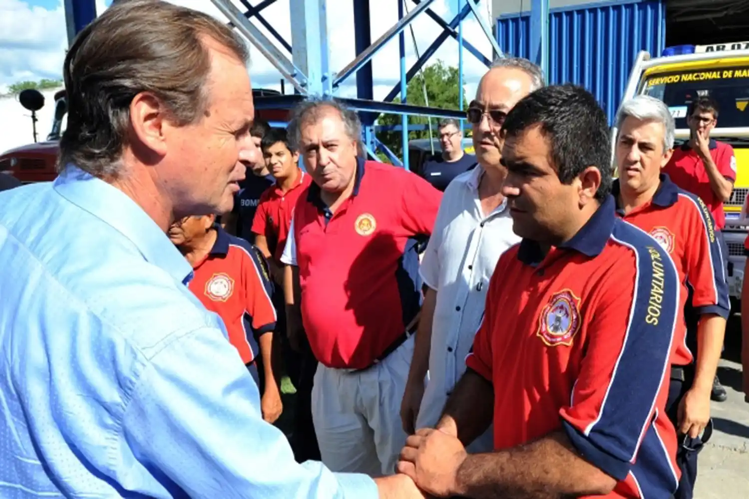 Bordet recibirá a los bomberos voluntarios esta semana