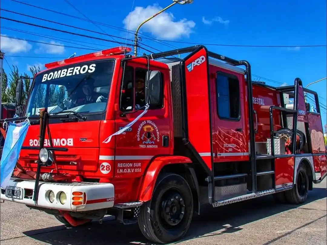Una mañana de mucha actividad para los Bomberos de Tres Arroyos