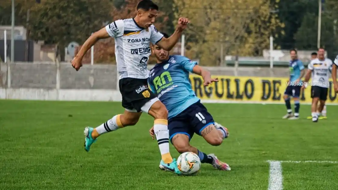 Lautaro Arregui, en el Santamarina-Sol de Mayo de la primera rueda.