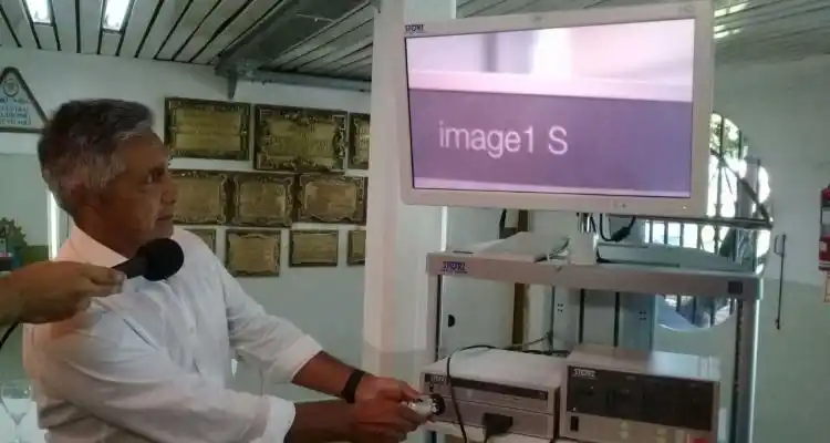 Llegó al Hospital la torre de videolaparoscopía
