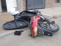 Otro motociclista debió ser hospitalizado tras chocar en Arenales y Ezeiza