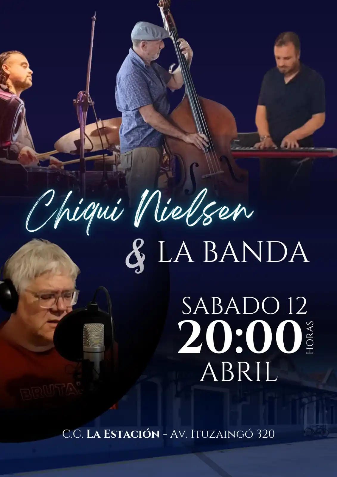 Chiqui Nielsen canta este sábado en La Estación