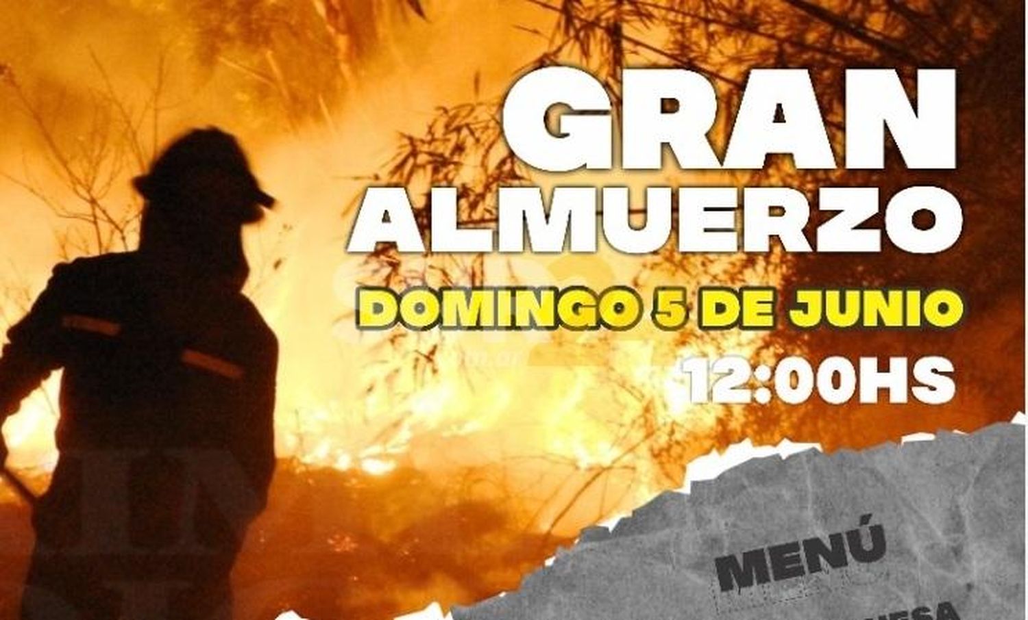 Bomberos de Venado invitan al almuerzo colaborativo para celebrar su día