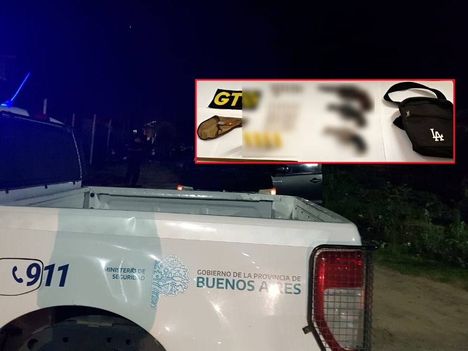 La policía allanó dos domicilios, en Manuel Iglesias al 1700 y al 1100.