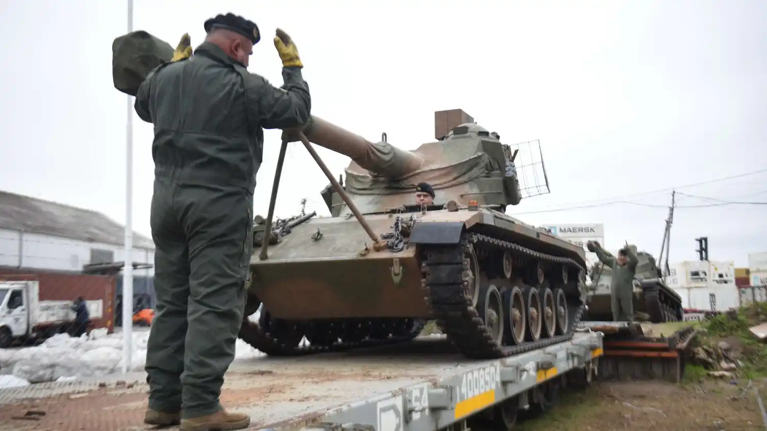 tanques de guerra ejército traslado chaco