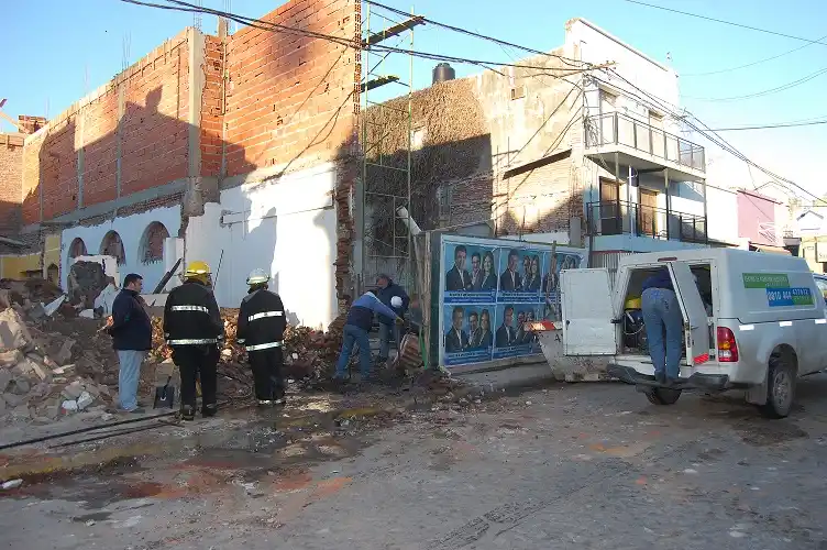 Un escape de gas generó pánico en el centro de la ciudad