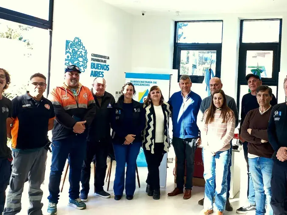 Reunión. San Cayetano presente en el encuentro zonal de Defensa Civil