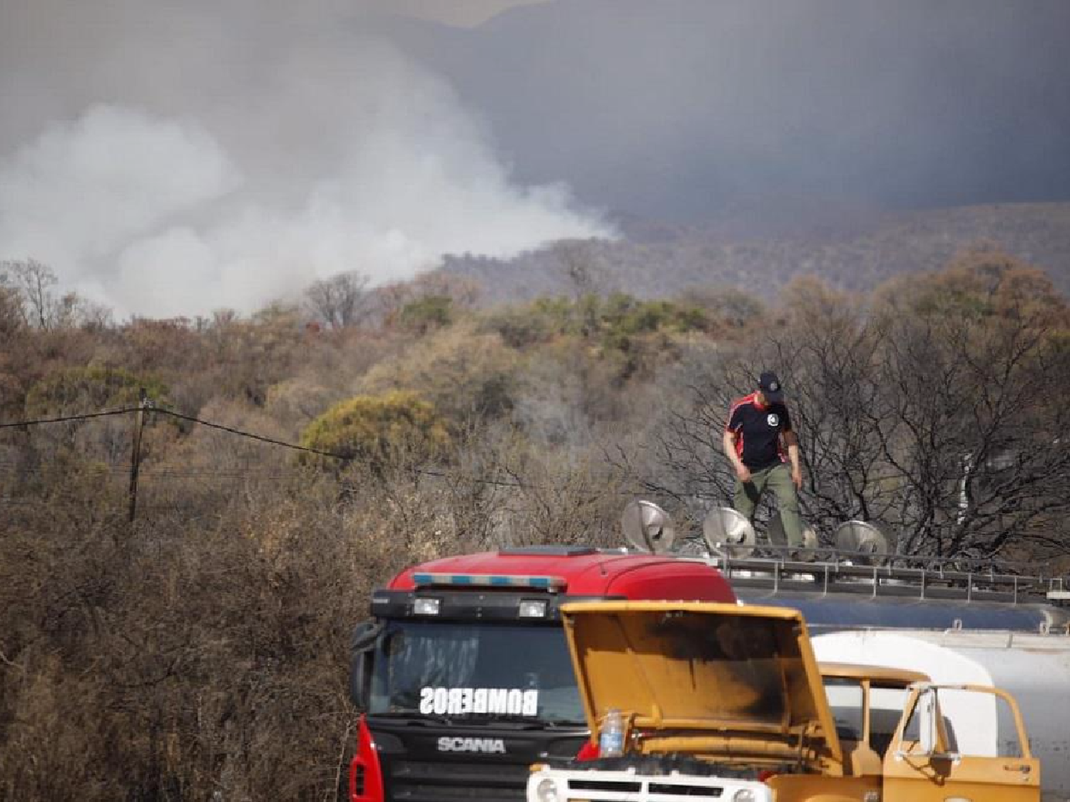 "Los incendios en las Sierras de Córdoba fueron contenidos"