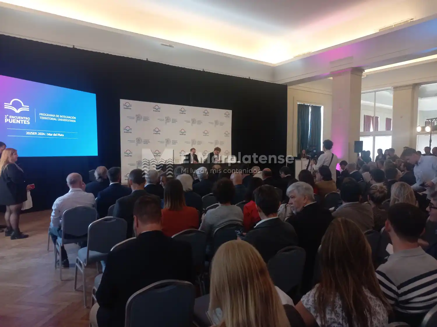 El referente afirmó que desde Buenos Aires se vive "con muchísima preocupación" el conflicto salarial y presupuestario para las universidades.