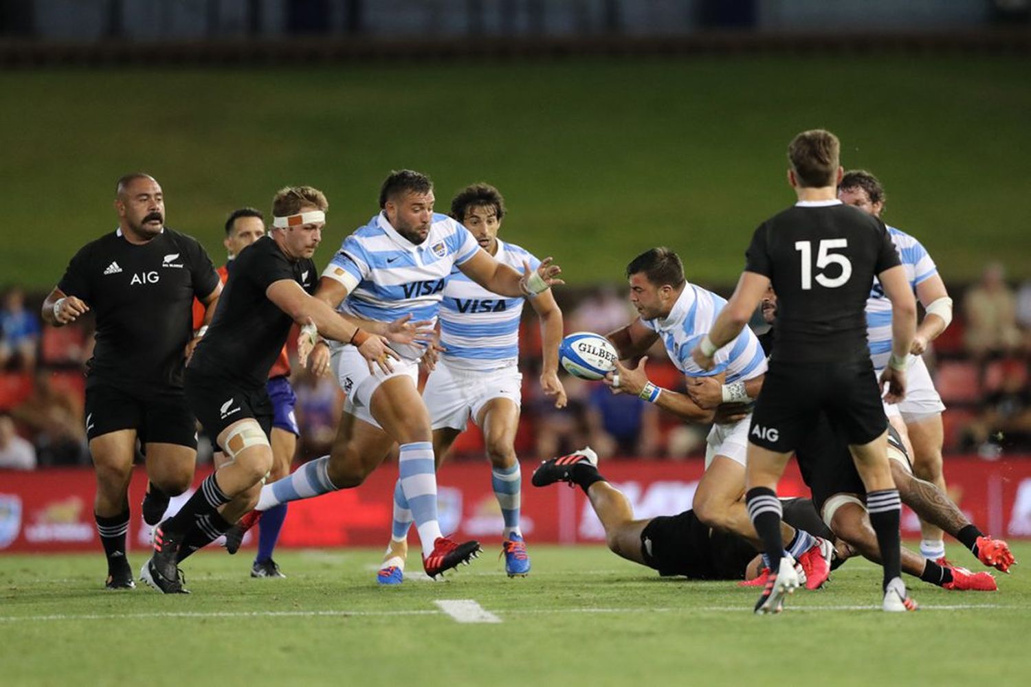 Los Pumas sufrió la sed de revancha de All Blacks