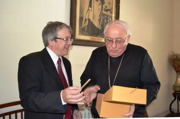 Lavatiatta dialogó con Monseñor Arancedo sobre prevención de adicciones