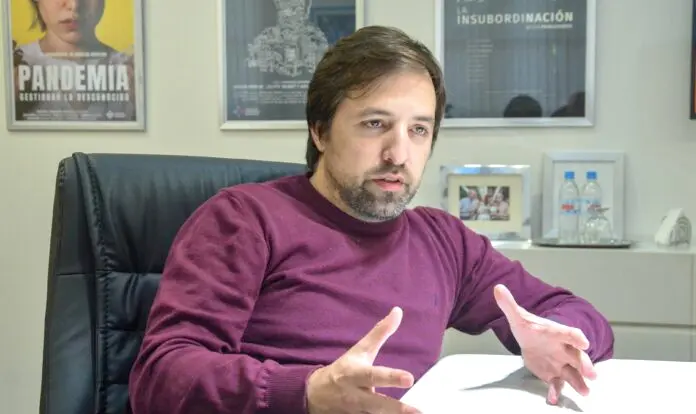 El ministro de Salud, Nicolás Kreplak, en diálogo con DIB (Foto: prensa Salud)