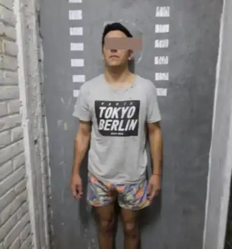 El presunto agresor intentó darse a la fuga pero fue detenido.