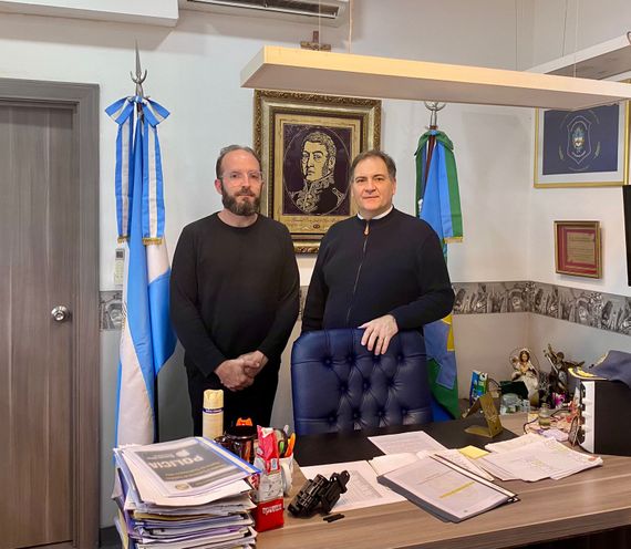 El concejal Carrillo se reunió con el Ministro de Seguridad provincial