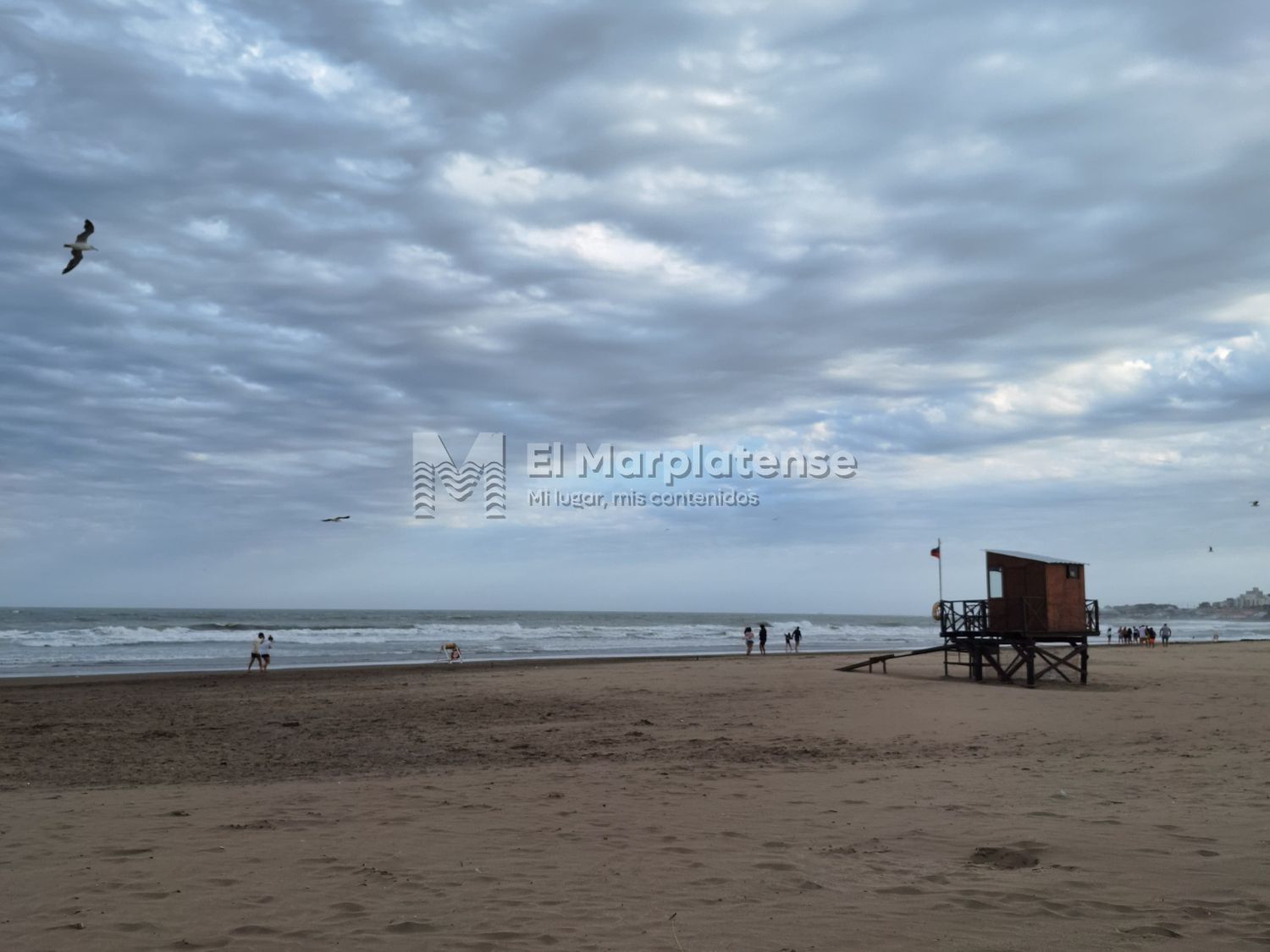 Tiempo inestable en Mar del Plata: lluvias, viento y temperaturas frescas