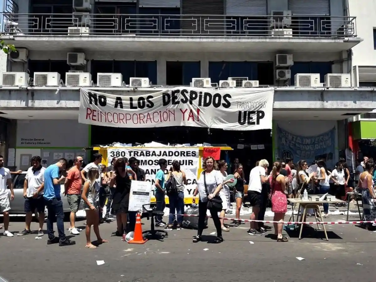 Disolvieron la Unidad Ejecutora Provincial y los despedidos pasarán Año Nuevo en la sede