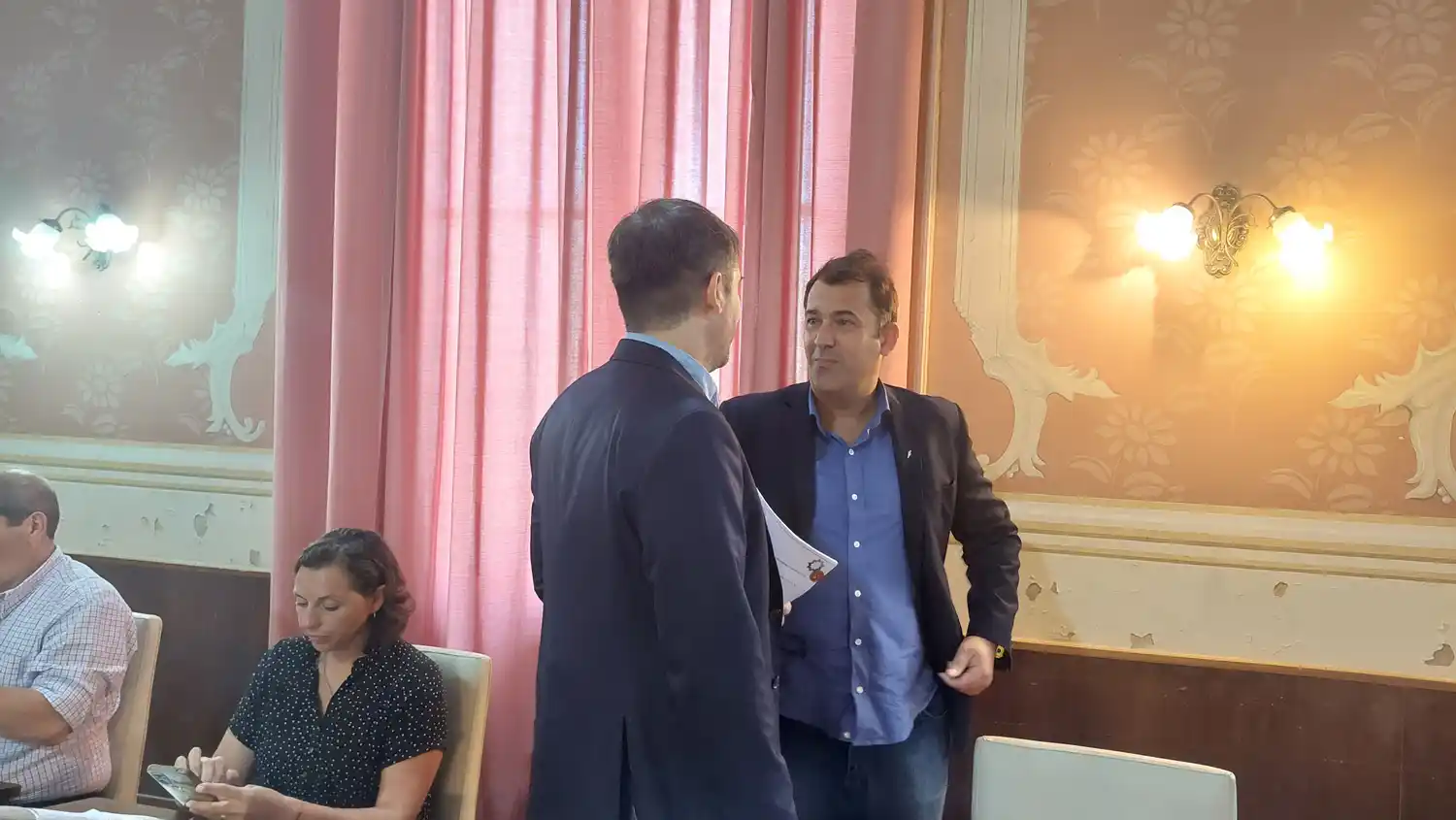 Martín Rivas preside un monobloque de Juntos por el Cambio. Foto: La Opinión.