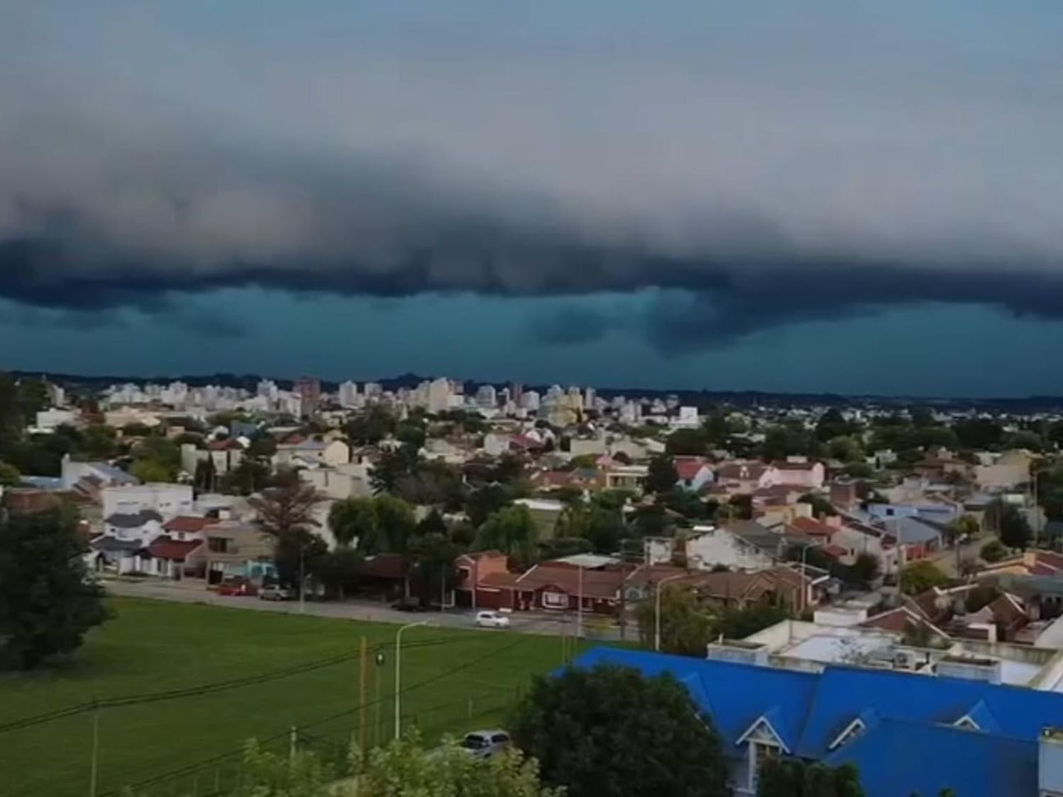 Rige un doble alerta meteorológico para Tandil y la zona