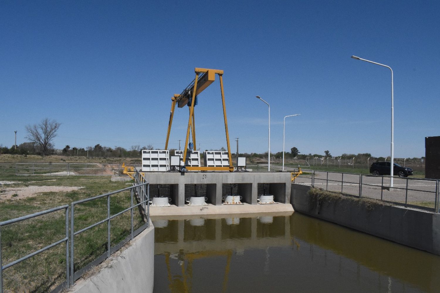 La cabecera departamental continúa adelante con distintas obras.