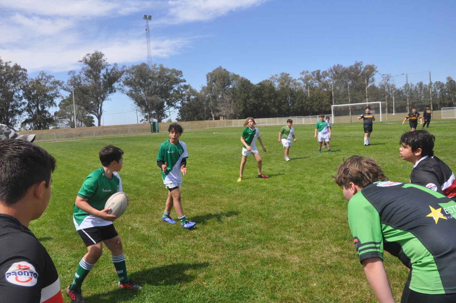 Rugby infantil del Jockey Club dijo presente en Nogoyá