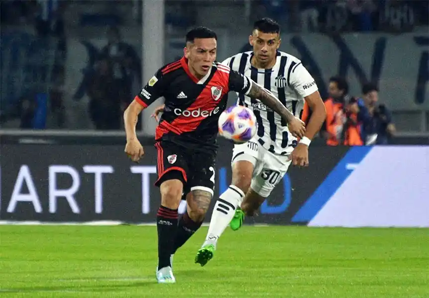 River perdió con Talleres
