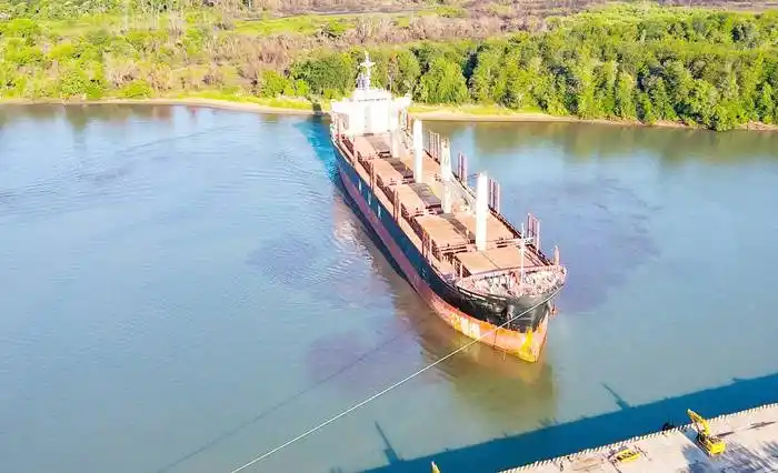 Zarpó un buque rumbo a China e ingresó otro que embarcará para la India