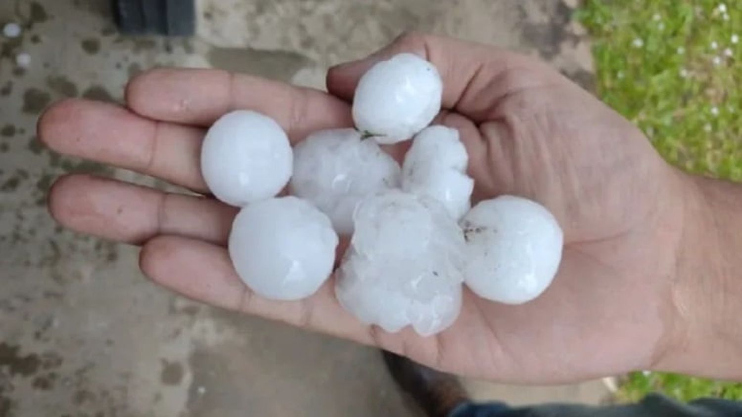 Cayó granizo en una zona de Entre Ríos: ¿Qué va a pasar en Gualeguaychú?