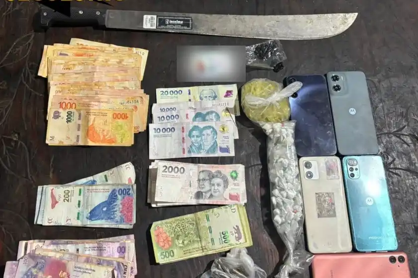 Elementos secuestrados.