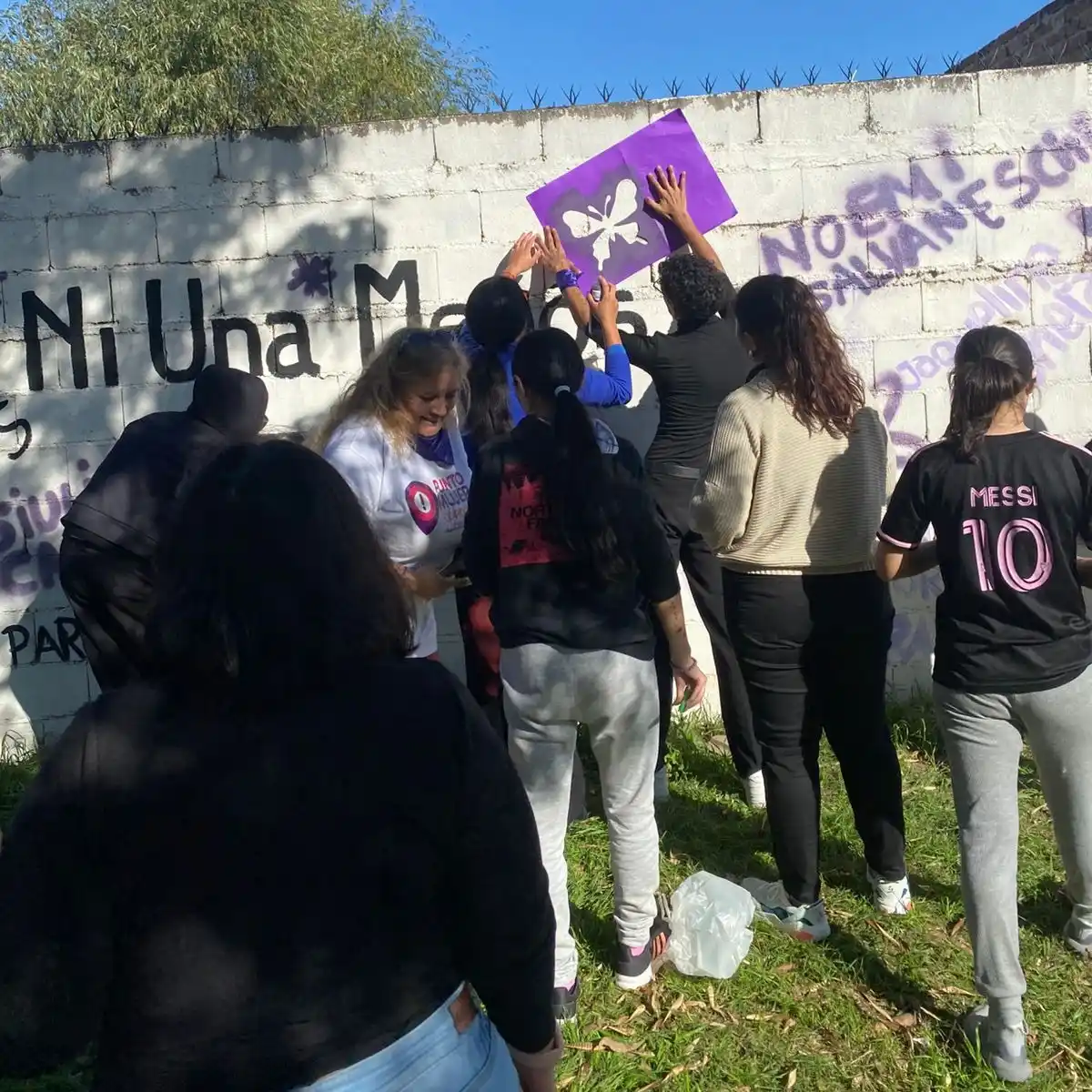 Impulsar Futuro mural ni una menos 3