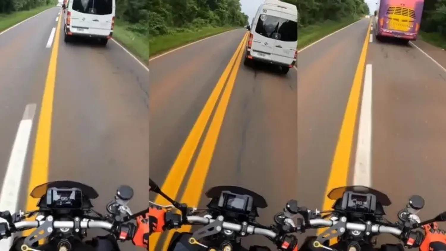 El vídeo fue compartido en las redes sociales.