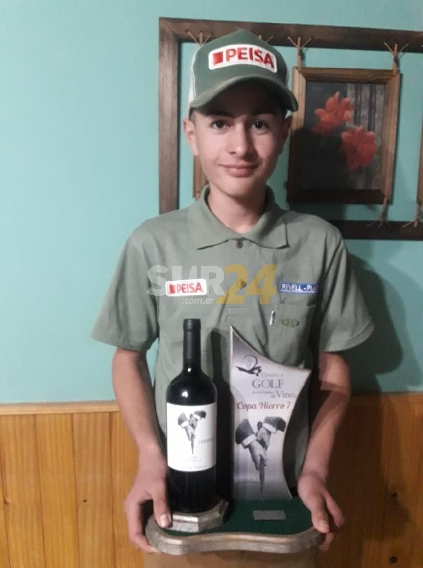 Lautaro Balcedo a la final internacional de golf 2021