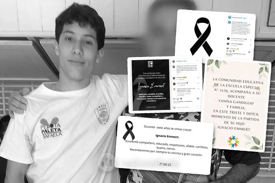 Profundo pesar por el fallecimiento de un joven en Rafaela