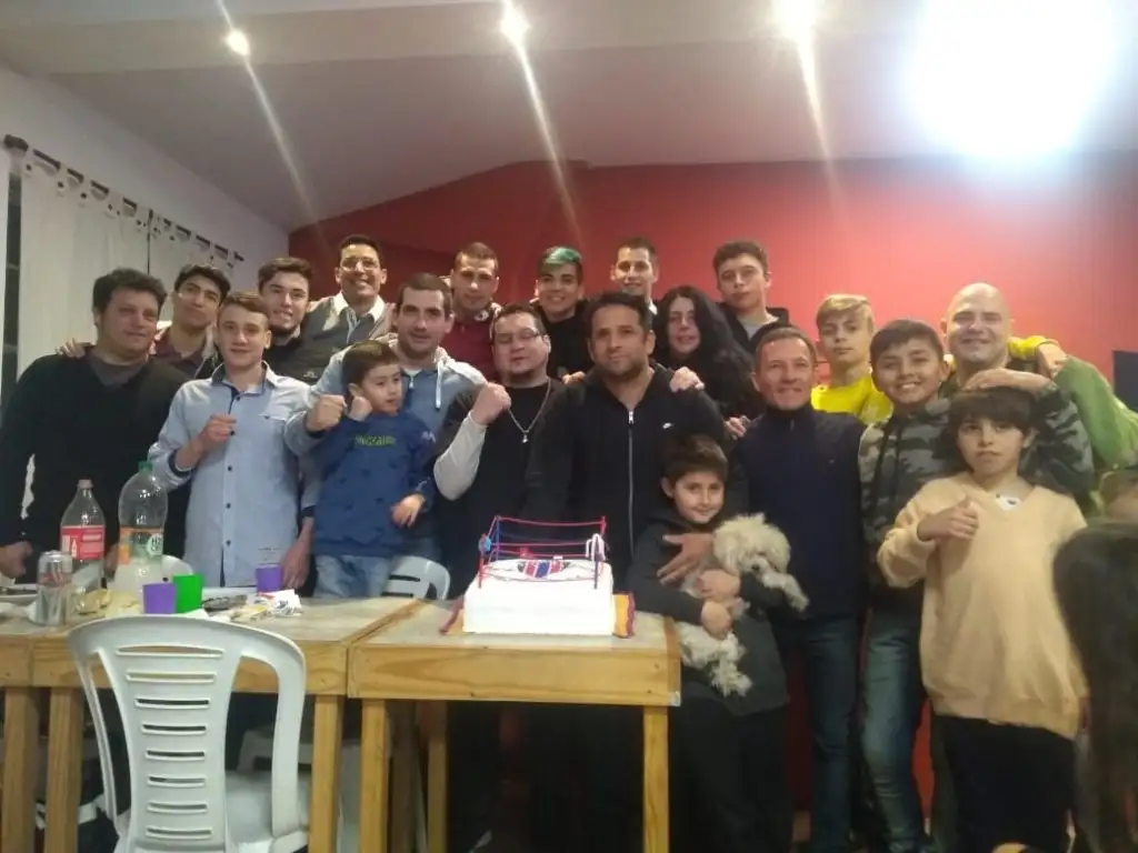 Primer año de existencia para la escuela de boxeo de Ferrocarril Sud