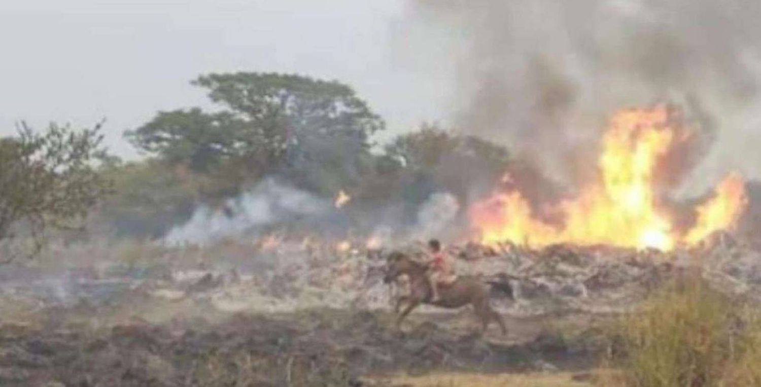 Los incendios de Corrientes comienzan a afectar el sur de Misiones