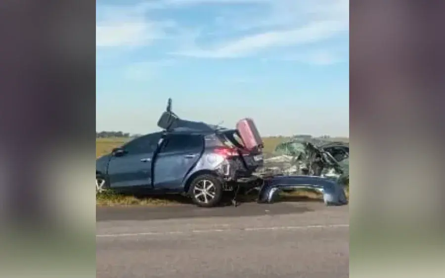 Choque frontal mortal en ruta 30