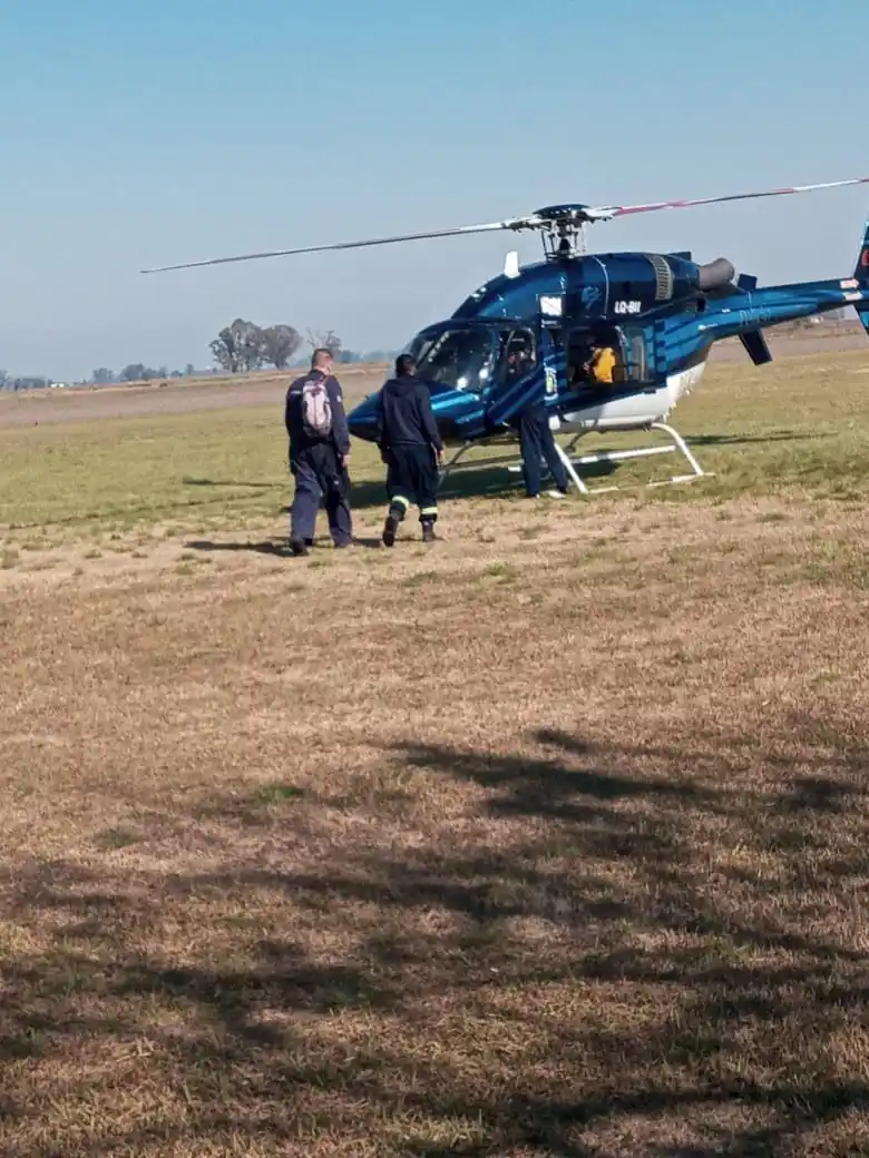 Bomberos de Gualeguay trabajaron en zonas del Delta