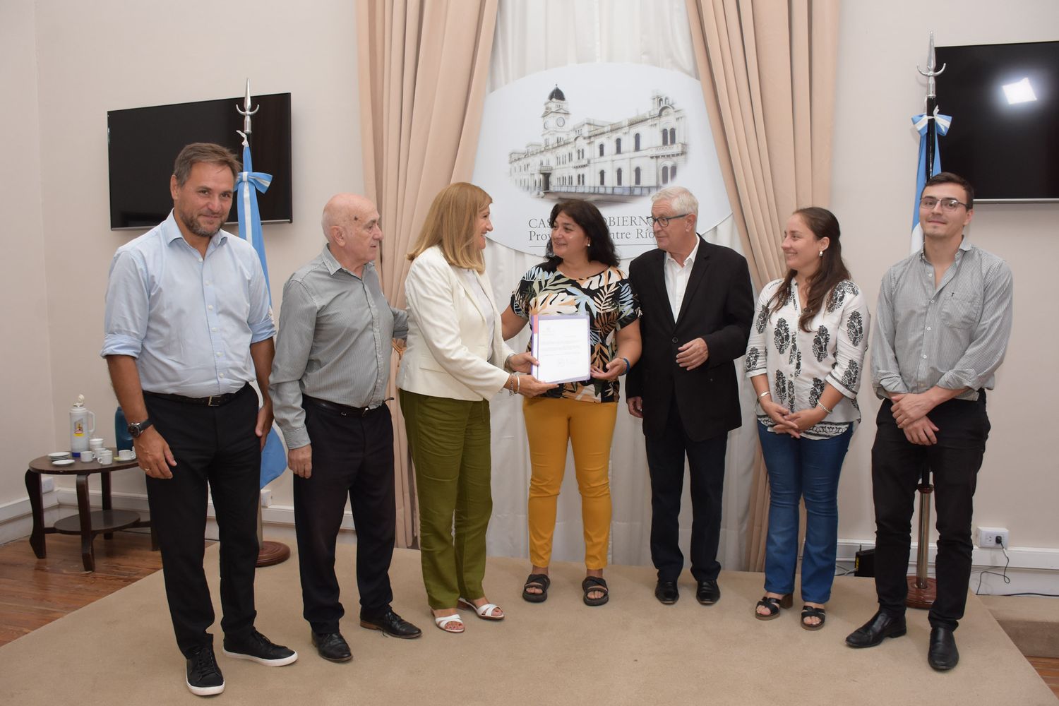 Se presentó la Mutual Padre Jeannot Sueyro