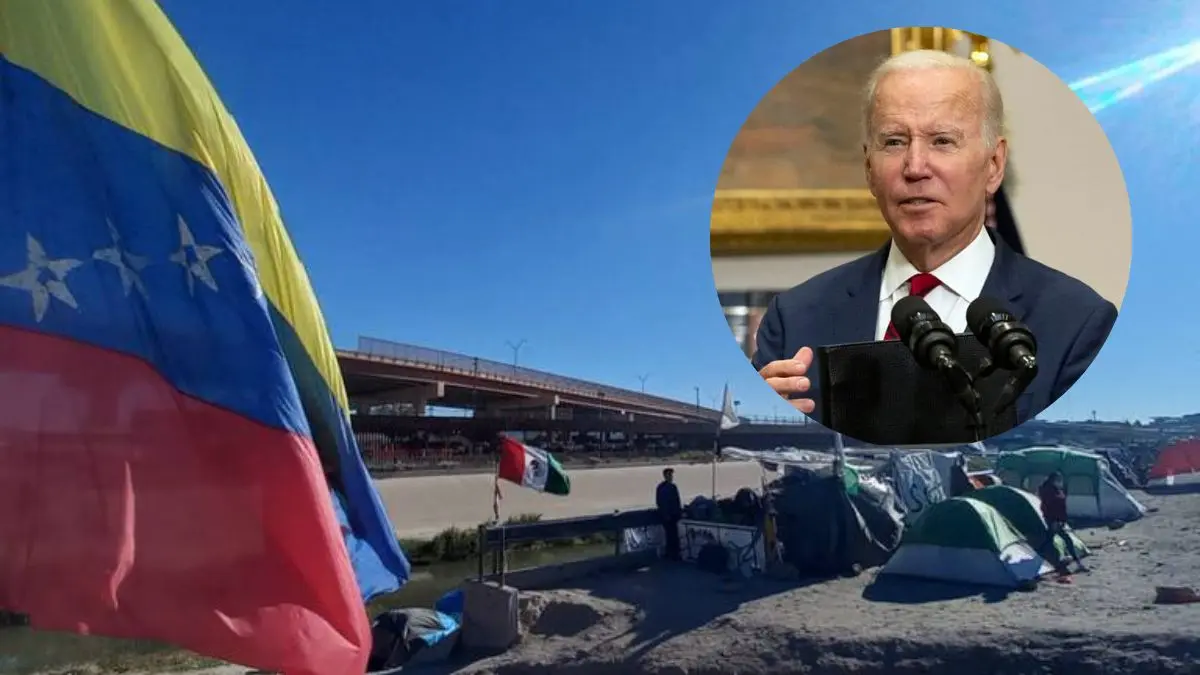 «QUE SE PONGA LA MANO EN EL CORAZÓN»: la petición de un migrante venezolano a Biden