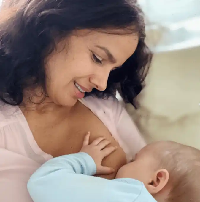 Norelys Rodríguez dio la bienvenida a su hija Maia en 2020. Foto Instagram