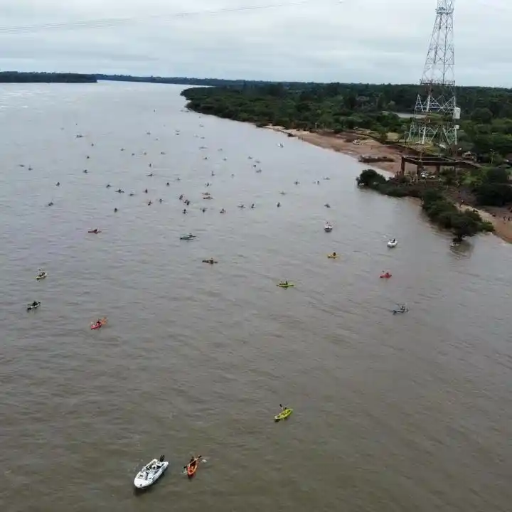 El mal clima no impidió pescar bogas en Entre Ríos