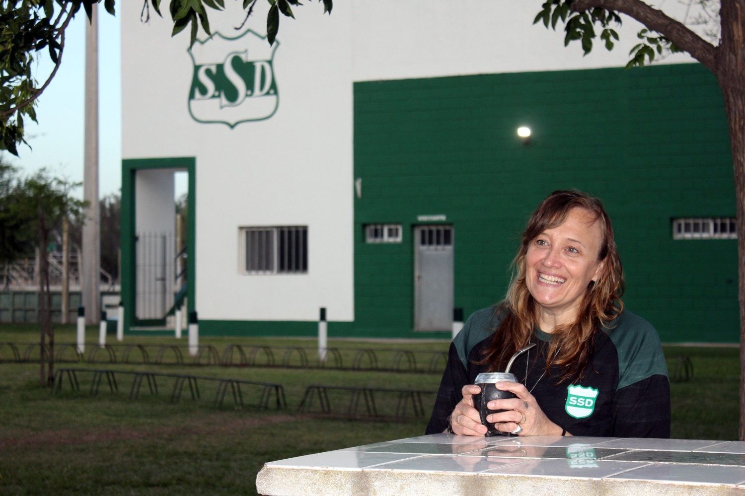 La presidenta de Sociedad Sportiva Devoto, Laura Pilliez.