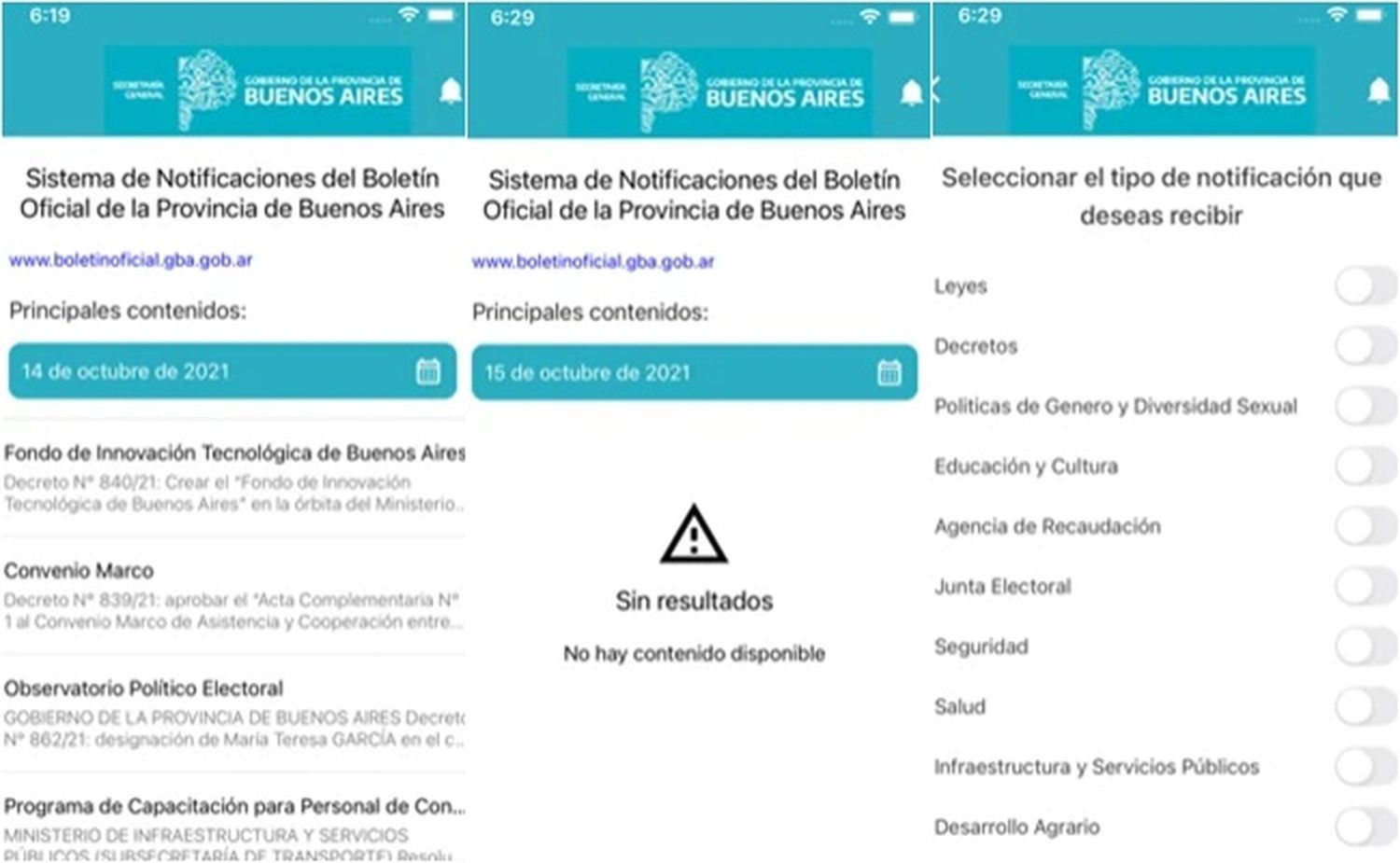 Nueva aplicación del Boletín Oficial bonaerense: Tendrá un resumen diario y un sistema de alertas