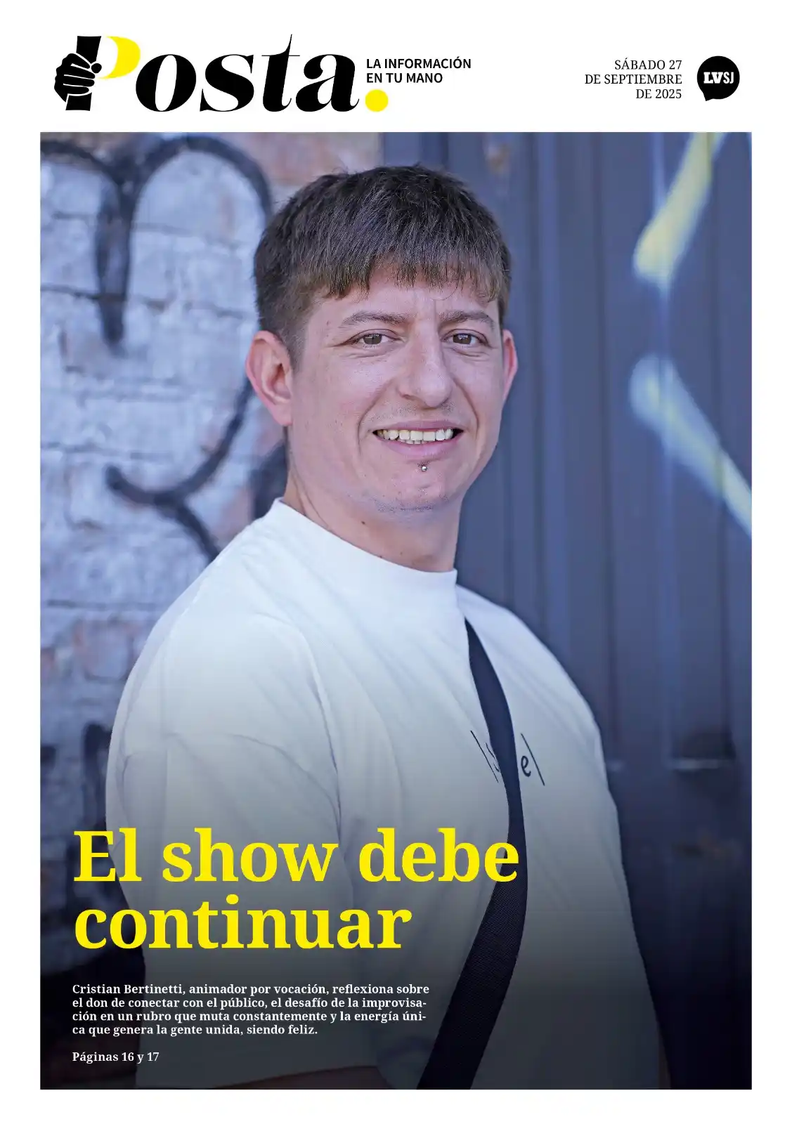 Cristian Bertinetti tapa posta