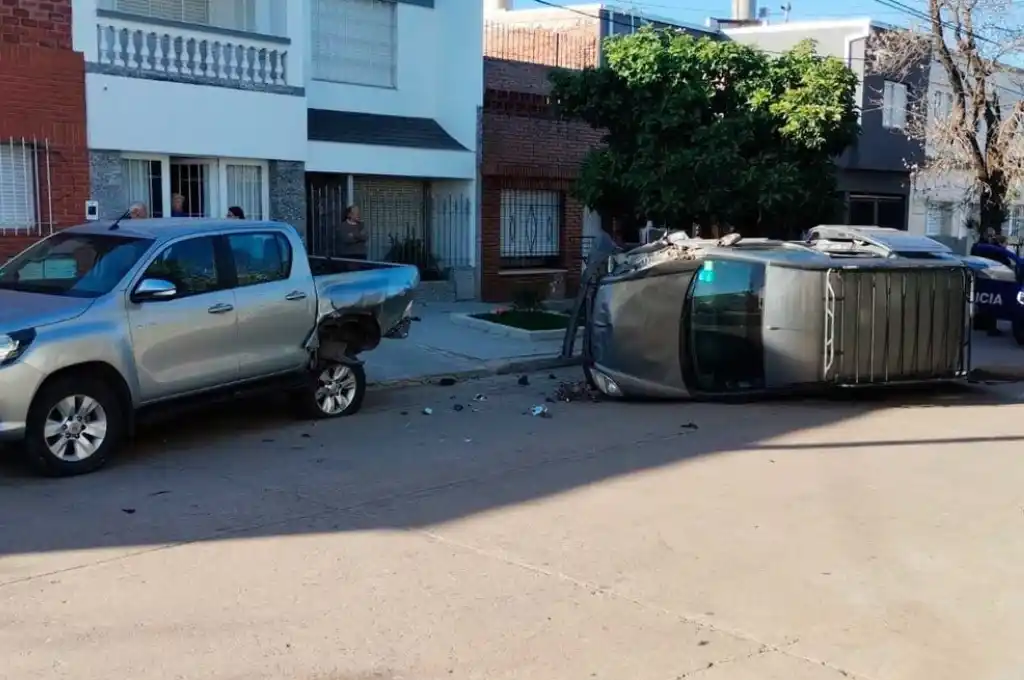 El hecho ocurrió pasadas las 9 en la zona de calle San Lorenzo al 4.900.