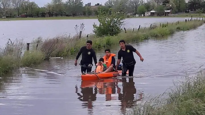 En La Matanza todavía hay 5 mil personas evacuadas por el temporal del fin de semana