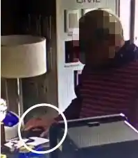 Un hombre sustrajo una billetera en un comercio y cámaras lo delataron